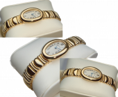 Золотые часы Cartier Baignoire