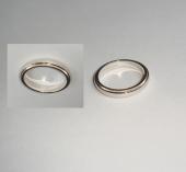 Платиновое кольцо Tiffany&Co с алмазной насечкой