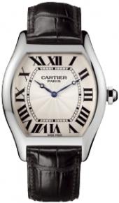 Часы Cartier Tortue XL Platinum