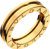 Золотое кольцо Bvlgari B.Zero 1 yellow gold