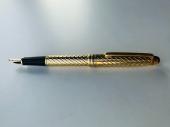 Ручка Montblanc Chevron Solid Gold 18k